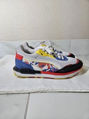 Colorful Athletic Sneakers - Multi Color Puma Size 7